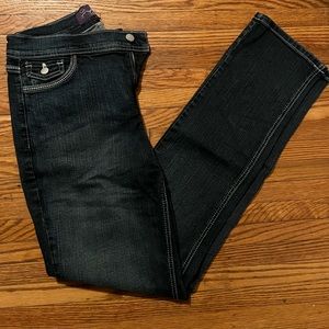 Not Your Daughter’s straight leg jeans - dark wash, size 8